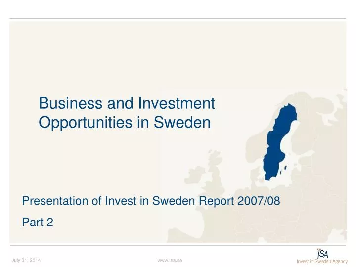 business and investment opportunities in sweden