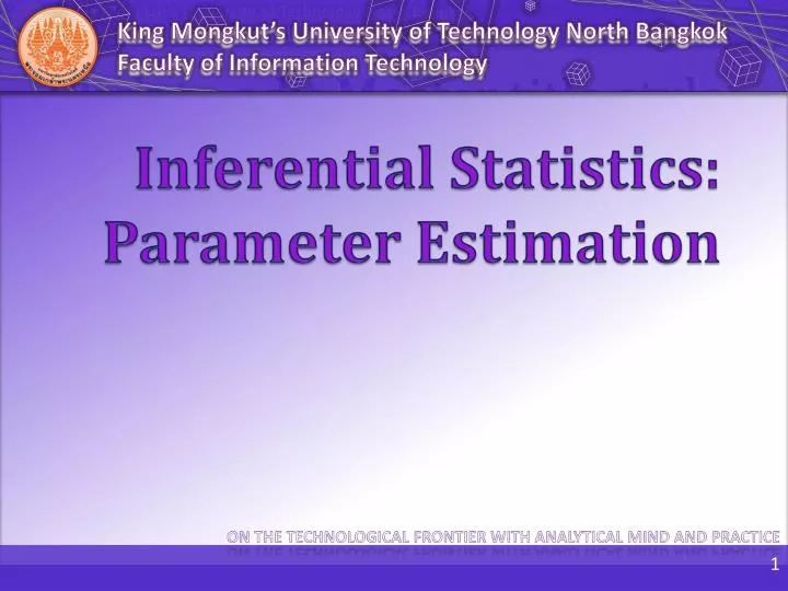 inferential statistics parameter estimation