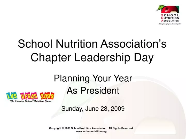 school nutrition association s chapter leadership day