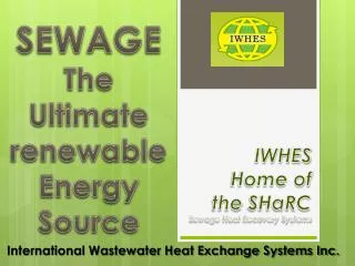 International Wastewater Heat Exchange Systems Inc.