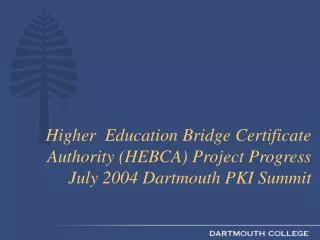 HEBCA Project