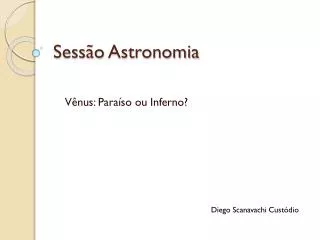 sess o astronomia