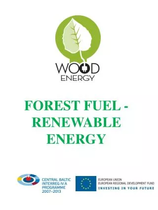 FOREST FUEL - RENEWABLE ENERGY