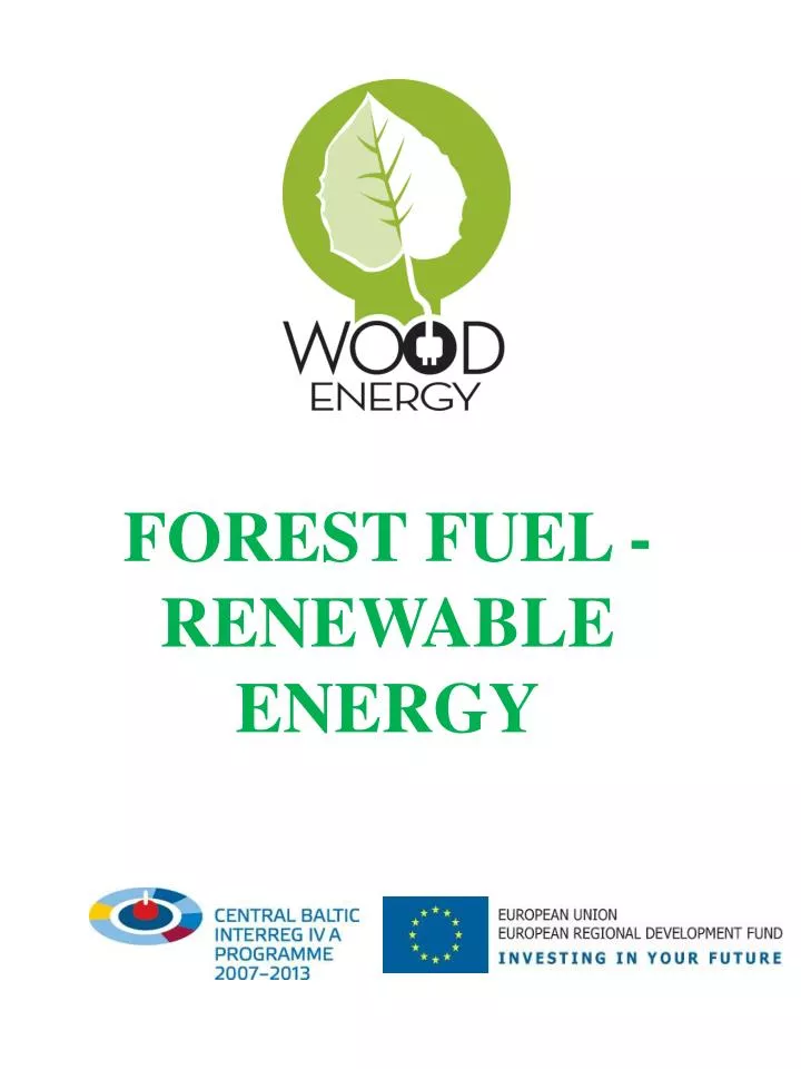 forest fuel renewable energy