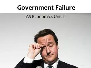 Government Failure