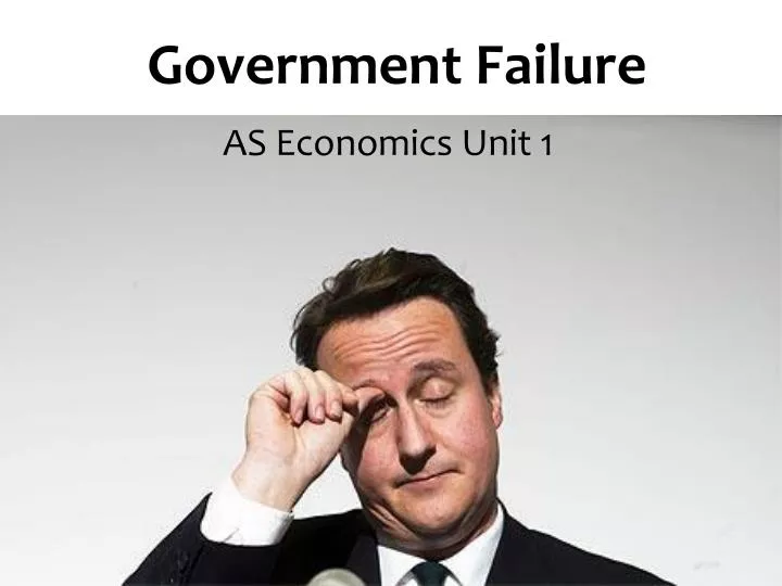 government failure