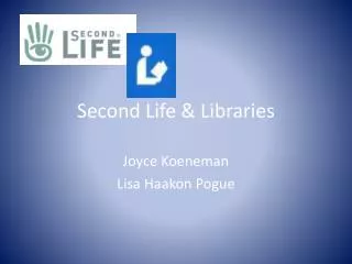 Second Life &amp; Libraries