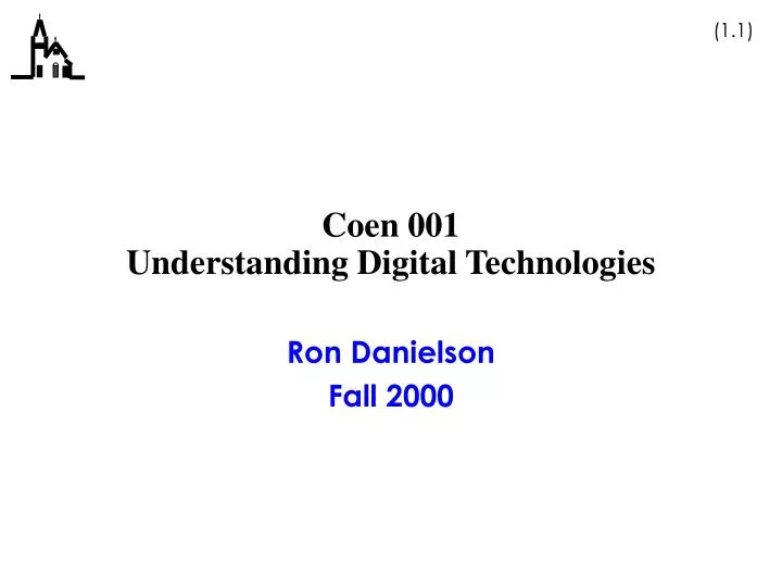 coen 001 understanding digital technologies