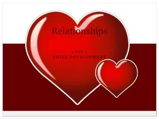 Relationships