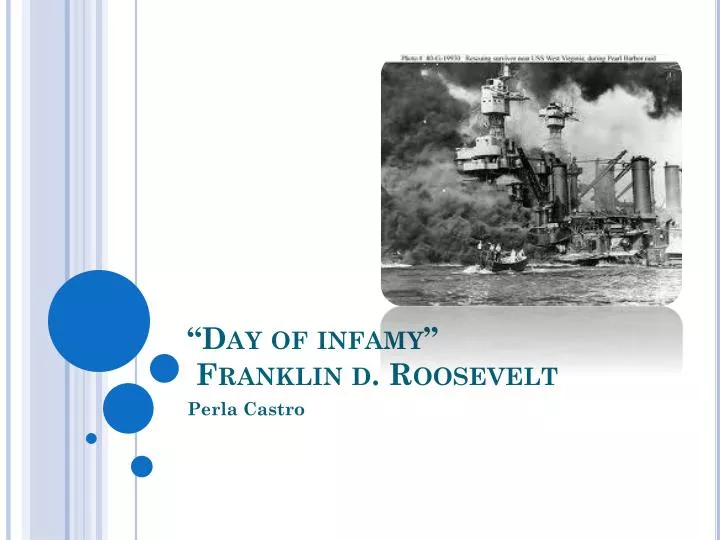 day of infamy f ranklin d roosevelt