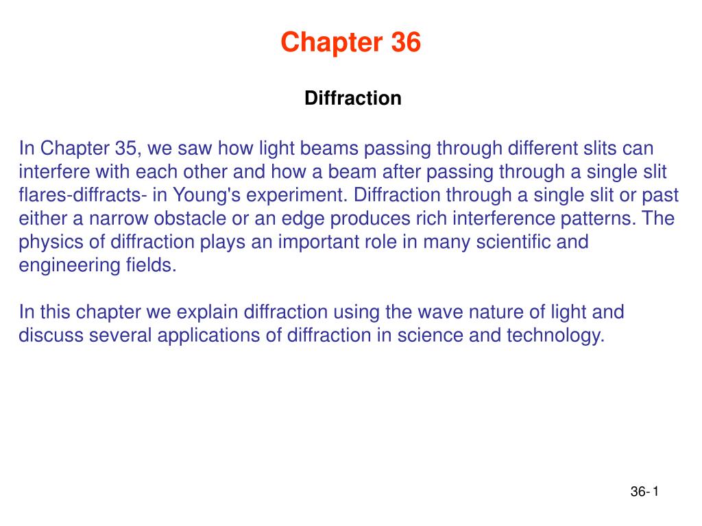 PPT - Diffraction PowerPoint Presentation, free download - ID:2745899