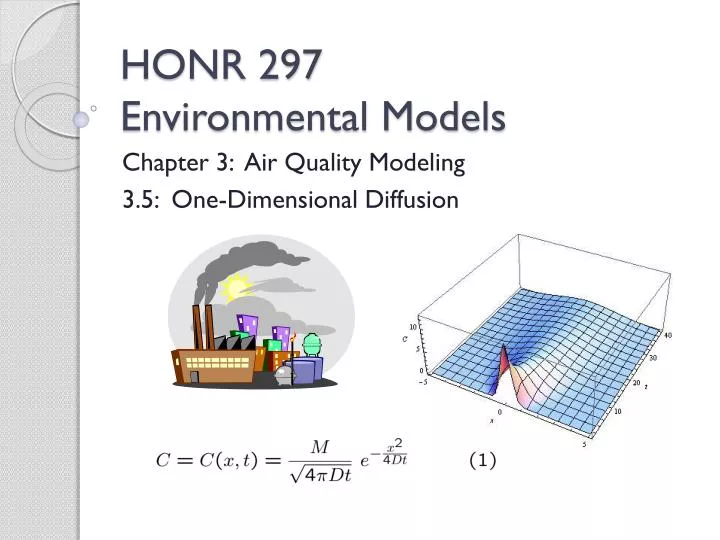 honr 297 environmental models