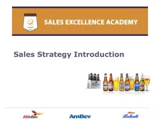 Sales Strategy Introduction