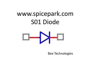 spicepark S01 Diode