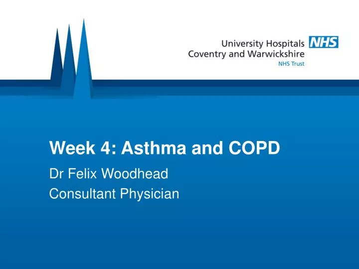 week 4 asthma and copd