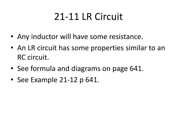 21 11 lr circuit