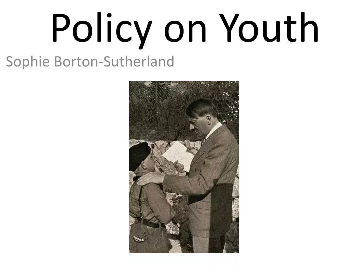 policy on youth