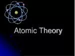 Atomic Theory - slide 1