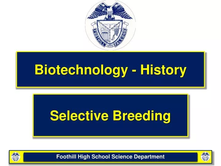 biotechnology history