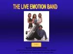 Experience the Vibrant Melodies of Live Emotion Band in Kuala Lumpur - slide 1