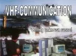 VHF-COMMUNICATION - slide 1