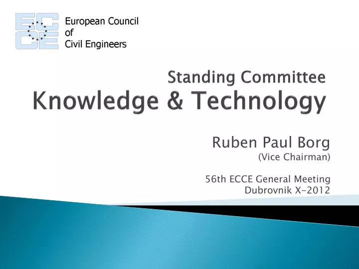 standing committee knowledge technology