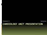 CARDIOLOGY UNIT PRESENTATION - slide 1
