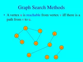 Graph Search Methods