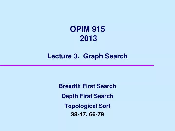 opim 915 2013