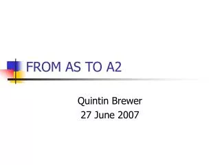 from as to a2