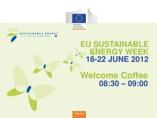 EU SUSTAINABLE ENERGY WEEK