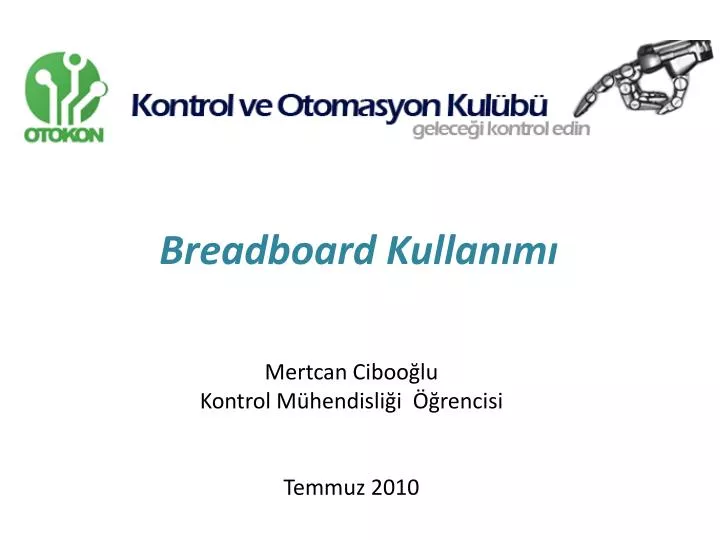 breadboard kullan m