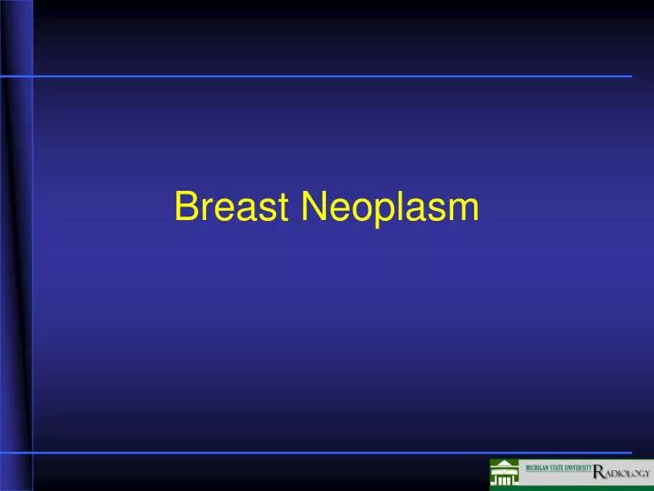 breast neoplasm