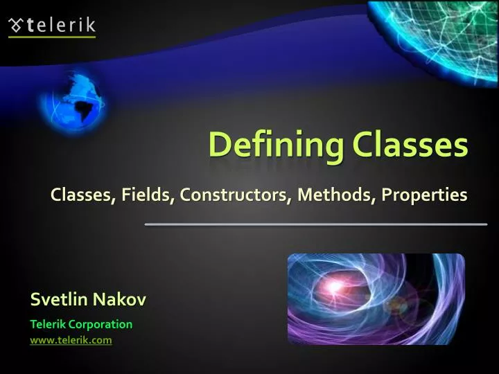 defining classes