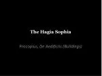 The Hagia Sophia - slide 1