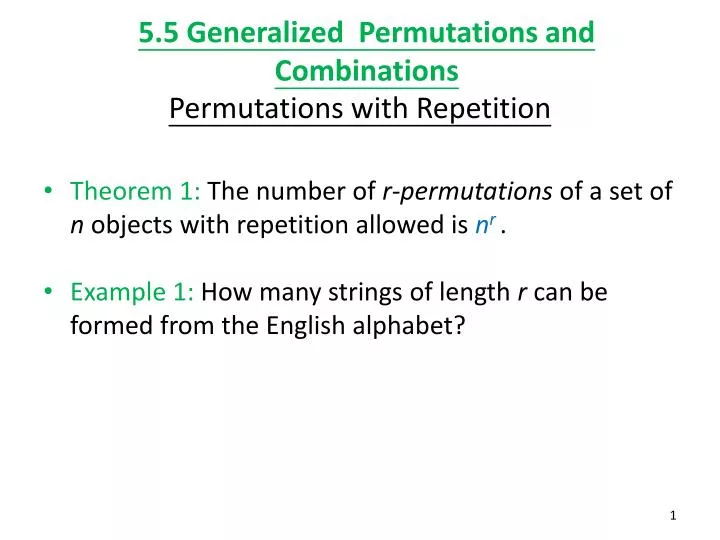 5 5 generalized permutations and combinations