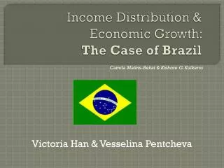 Income Distribution &amp; Economic Growth: The Case of Brazil