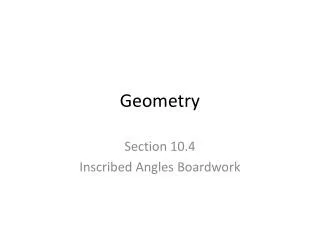geometry