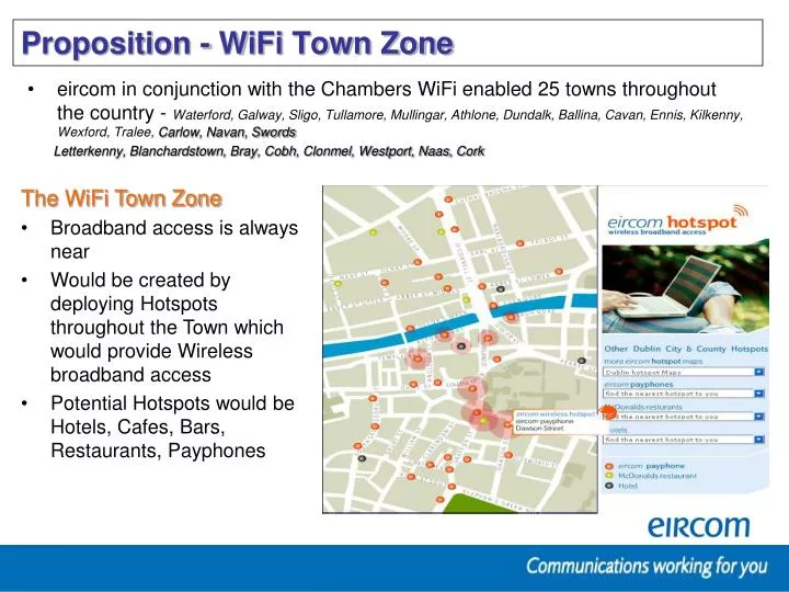 proposition wifi town zone