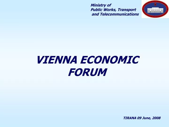 vienna economic forum