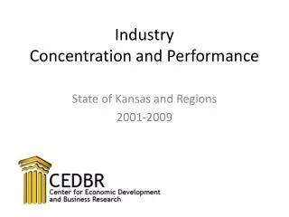 Industry Concentration and Performance