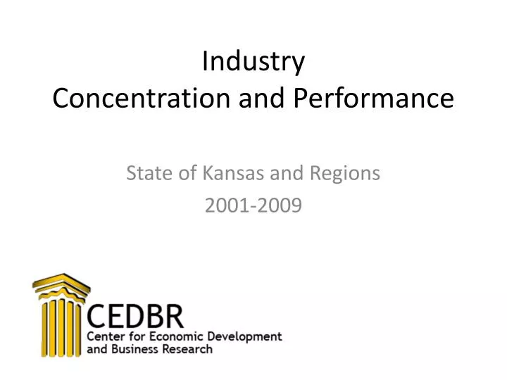 industry concentration and performance