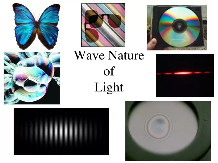 wave nature of light