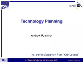 Technology Planning