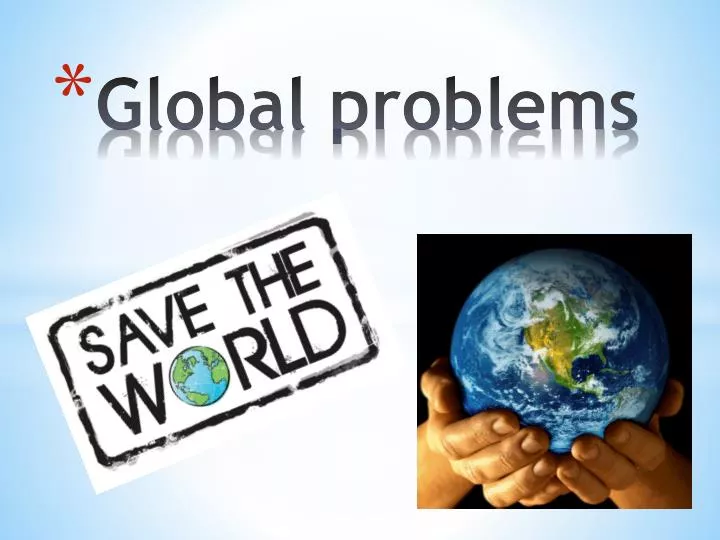 global problems