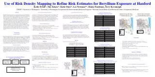 Use of Risk Density Mapping to Refine Risk Estimates for Beryllium Exposure at Hanford