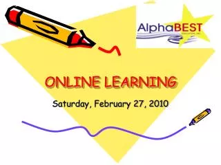 ONLINE LEARNING