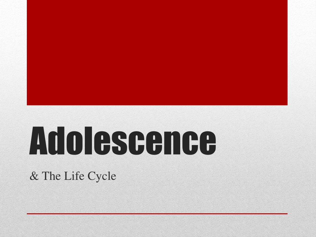 Ppt Adolescence Powerpoint Presentation Free Download Id 2747901