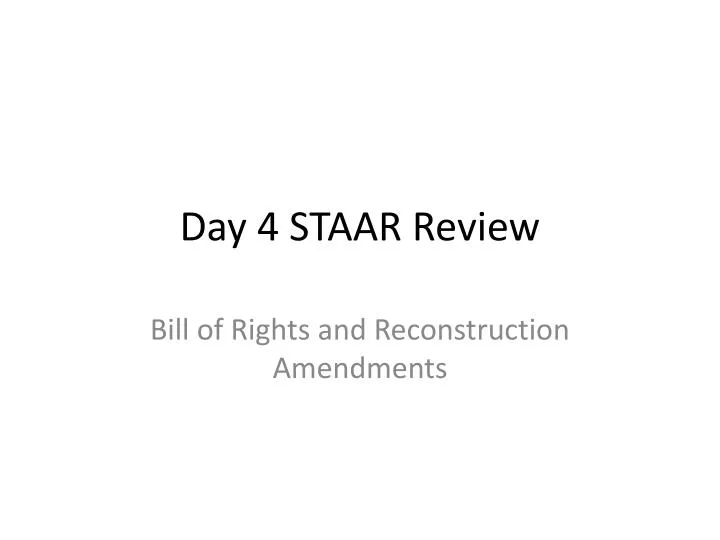 day 4 staar review
