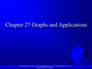 Chapter 27 Graphs and Applications